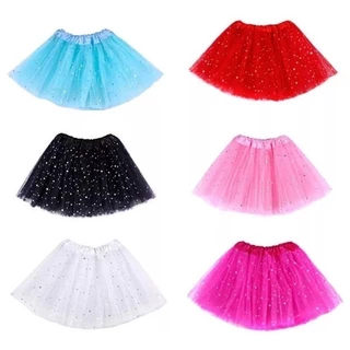 Saia De Tule Com Brilho Glitter Saia De Tule Gliter Carnaval Festa Fantasia