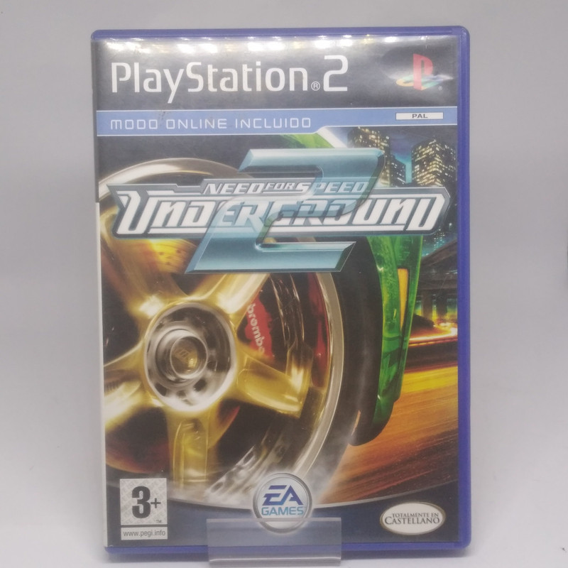 NEED FOR SPEED UNDERGROUND 2 PS2 COM MANUAL