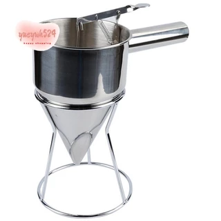 Dispensador De Funil Portátil De Aço Inoxidável , Pelotas De Polvo , Ferramenta , Separador De Massa De Mistura em Oferta na Shopee
