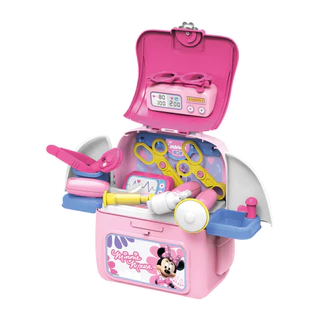 Mochila Kit Play Set Minnie Médico Multikids - BR1297 em Oferta na Shopee