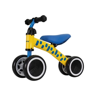 Bicicleta De Equilíbrio Infantil Andador Sem Pedal 4 Rodas Para Bebê E Criança