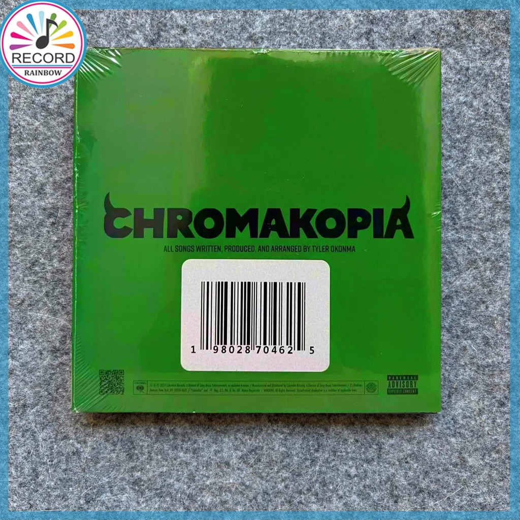 Tyler The Creator Chromakopia 2024 Original CD Album