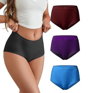 Kit 4 Calcinha Cós Alto Cinta Modeladora Feminina Calcinha Cintura Alta em Oferta na Shopee