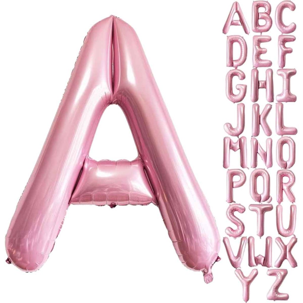 Balão Metalizado Letra Rosa na Black Friday 2025 | BuscaProdutos