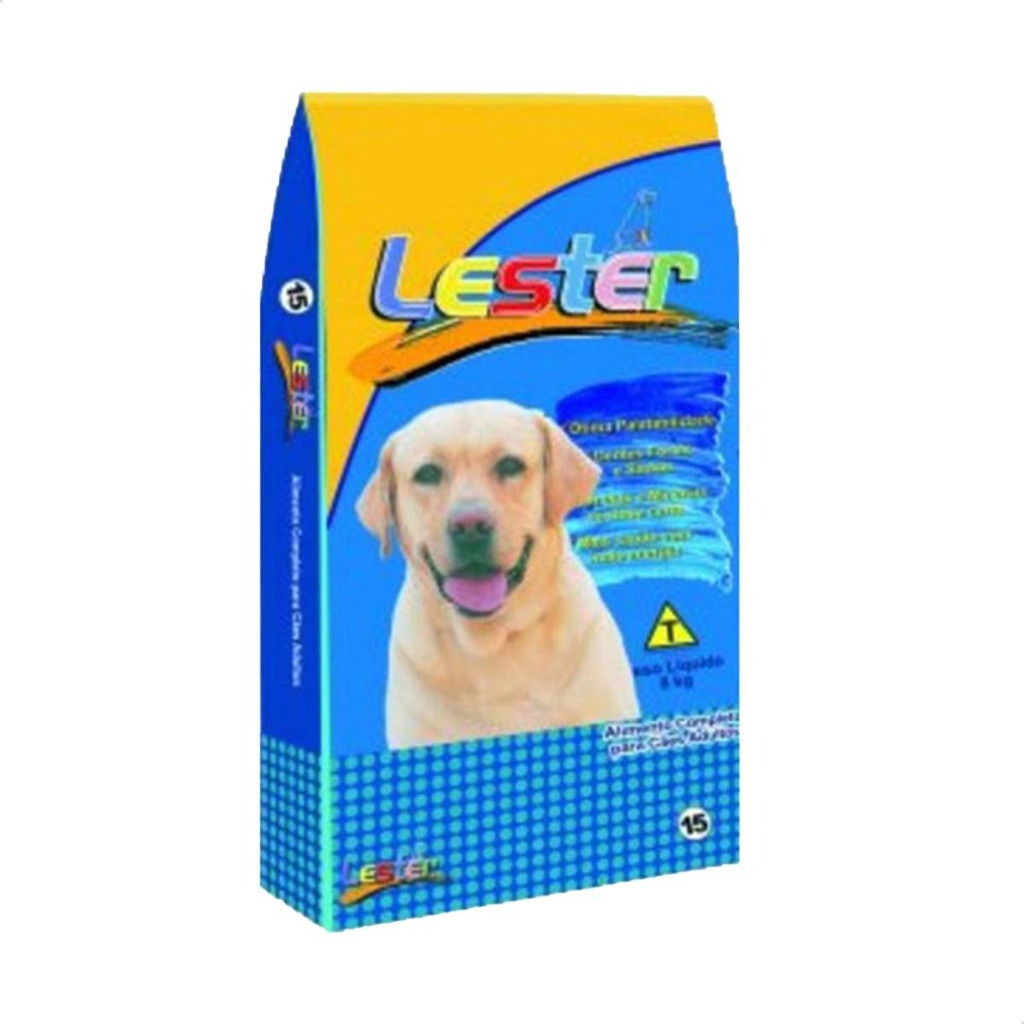 Alimento Lester Para Cão Adulto Sabor Mix De 15 Kg | Shopee Brasil