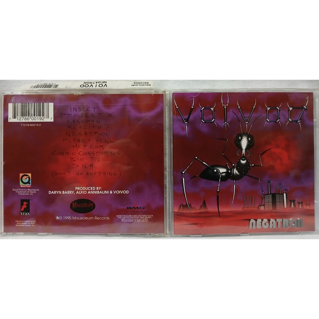 Cd Usado Voivod Negatron Importado Excelente Estado CDU2974 | Shopee Brasil