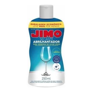 Jimo Secante Abrilhantador para Maquina de Lava Louças 250ml em Oferta na Shopee