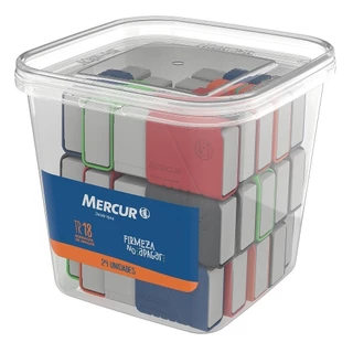 Borracha Mercur TR - Embalagem com 24 Unidades em Oferta na Shopee