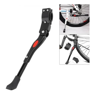 Descanso Lateral Pezinho Alumínio Para Bike Bicicleta Regulavel Emborrachado Com Apoio Aluminio