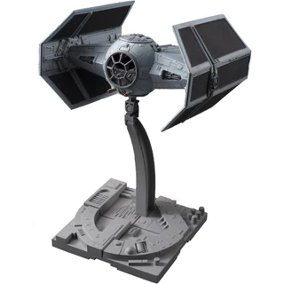 BANDAI SPIRITS Star Wars TIE Advanced X1 1/72 Modelo de plástico pré-colorido (versão do novo pacote) [Direct from Japa