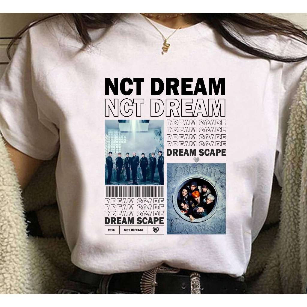 camisa Camiseta N C T Dream Scape Unissex Aesthetic fashion