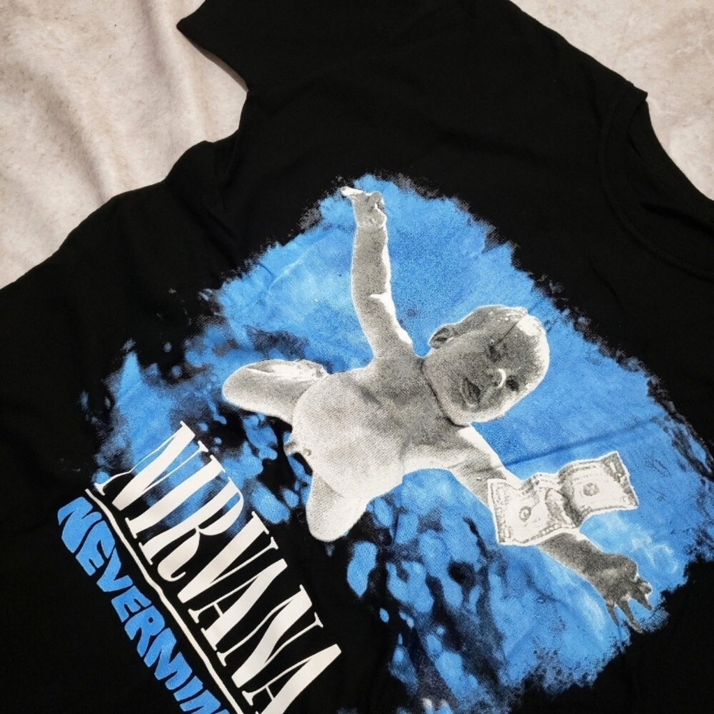 camiseta nevermind nirvana em Promoção na Shopee Brasil 2026