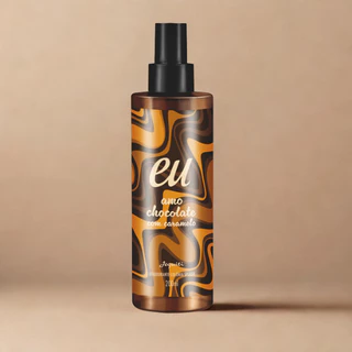 Colônia Splash Eu Amo Chocolate Caramelo, 200 ml Jequiti