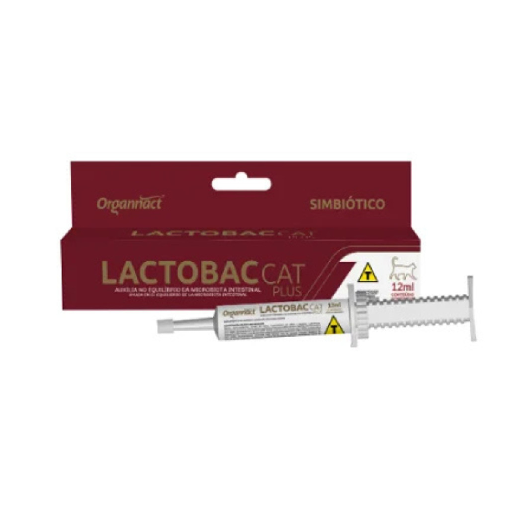 Lactobac Cat Plus Suplemento Vitamínico Pra Gatos 12Ml | Shopee Brasil