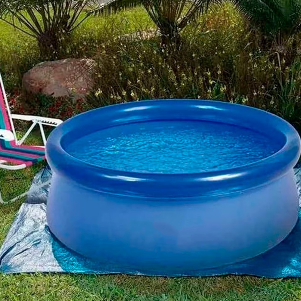 Piscina Inflável Portátil 800 Litros / 2600 Litros Splash Fun Redonda ...