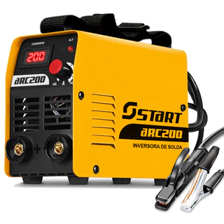 Máquina Inversora Solda Top Arc 200a 220v Start frequência 50/60hz