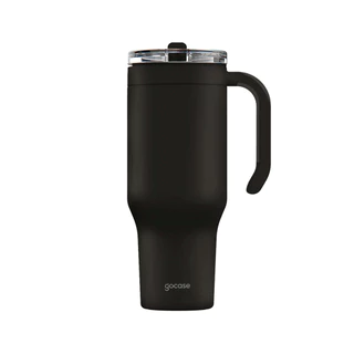 Copo Life Gocase 880ml - Aço Inox, Tampa e Canudo Tritan, Isolamento a Vácuo Bebidas Quente e Fria em Oferta na Shopee