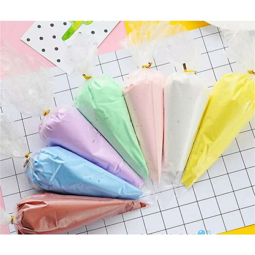 100 Sacos De Confeitar Descartáveis Confeiteiro Cobertura Bo