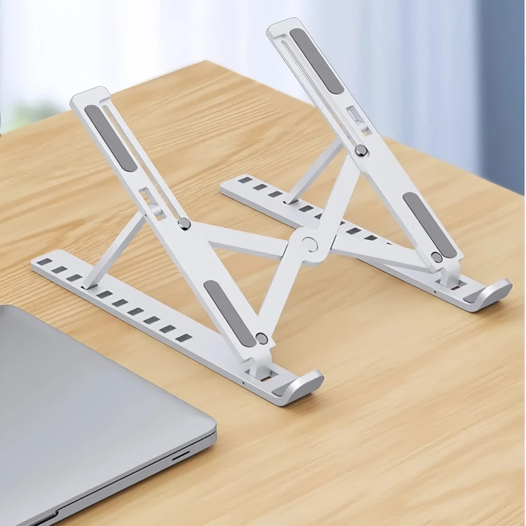 Laptop Suporte Base Notebook Tablet Alumínio Dobrável Portátil