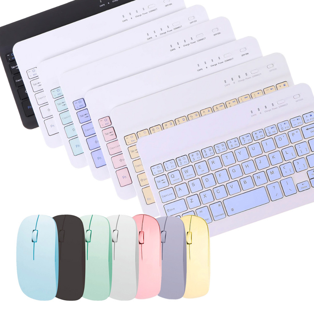 Teclado E Mouse Sem Fio Bluetooth