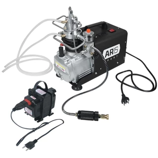 Compressor Portátil AR15 Sport Carabina PCP 300BAR + Transformador 3000VA