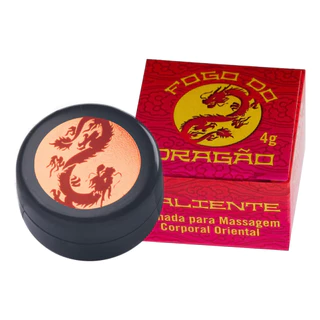 Pomada Para Massagem Caliente Fogo De Dragão Sofisticatto