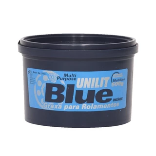 Graxa de Lítio Azul Unilit Uso Geral Rolamentos PTG 195°C 500g - Embalagem com 12 Unidades em Oferta na Shopee
