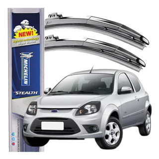 Par Palheta Limpador Parabrisa Chuva Michelin Ford Ka 02 10