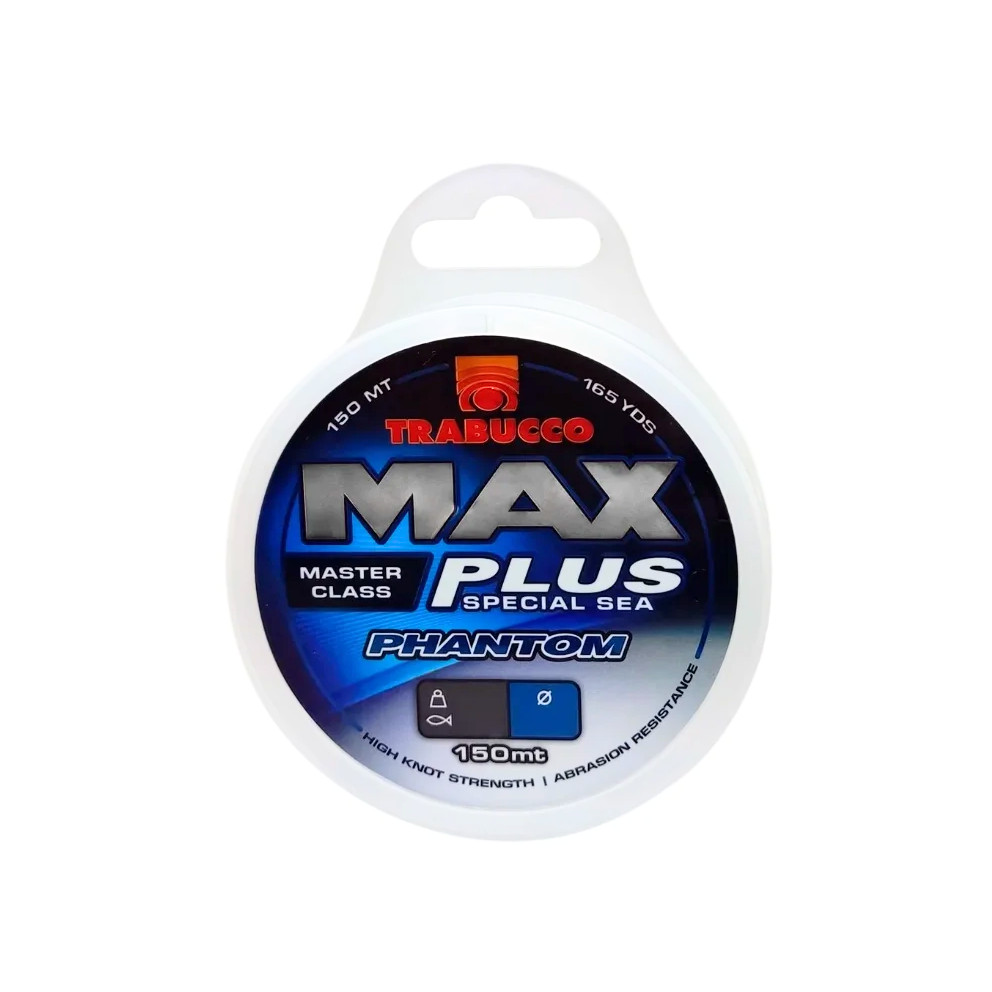 LINHA TRABUCCO MAX PLUS SPECIMEN MASTER CLASS PRETA 150m - Loja de pesca on line: Fish Company
