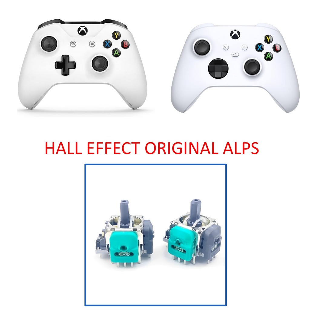 Kit 2 Analógicos 3D Magnéticos Hall Effect AlPS Original Para Controle