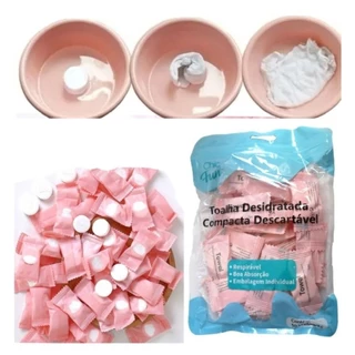 ANA1108 Toalha Desidratada Descartavel 50/100/150/200 unidades em Oferta na Shopee