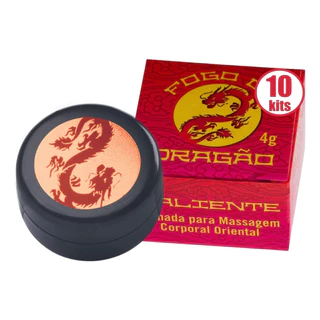 10 Pomada Caliente Fogo De Dragão Sofisticatto Atacado