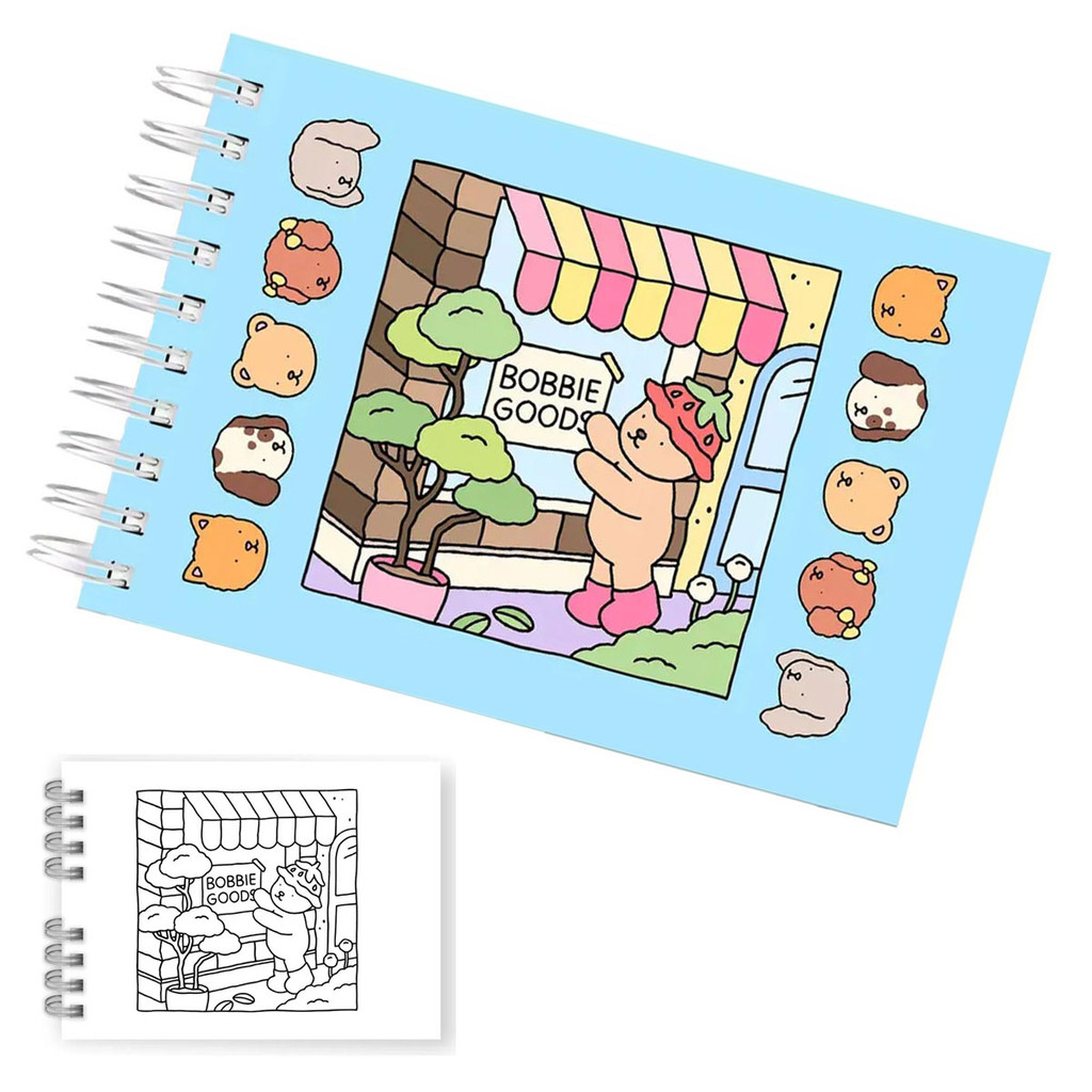 Livrinho de Colorir Pintar Desenho Urso Ursinho Livro Caderno Pintura ...