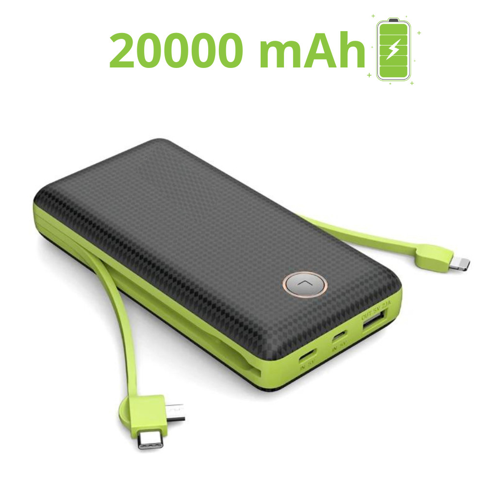 Carregador Portátil 20000mAh portátil yihan | Shopee Brasil