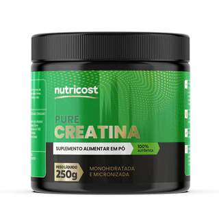 Creatina Monohidratada 250g - Mesma qualidade da Growth Suplementos 100% Pura em Oferta na Shopee