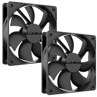 Kit Com 02 Cooler Fan Ventoinha Gamer 120mm Silencioso Gabinete