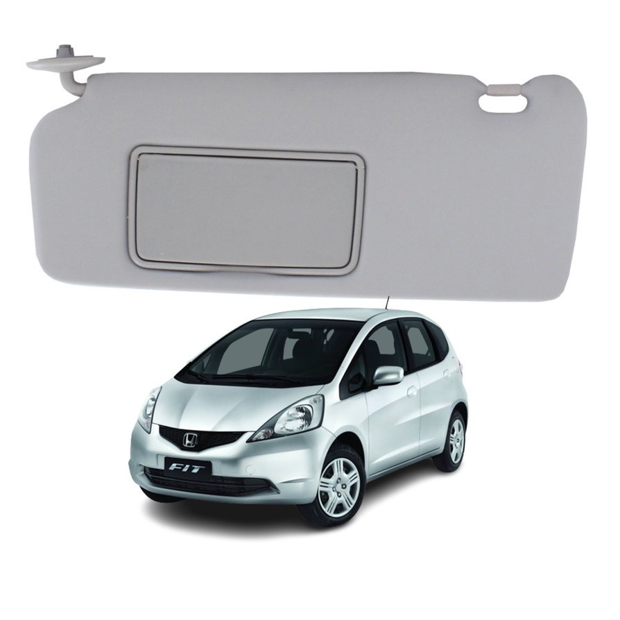 QUEBRA SOL COM ESPELHO HONDA FIT 03-08 LADO ESQUERDO | Shopee Brasil
