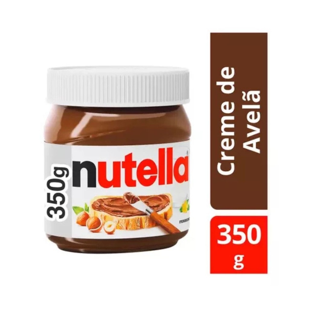 Creme De Avelã Nutella 350g 1 Unidade Ferrero | Shopee Brasil