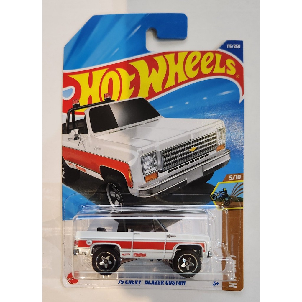 Hot Wheels '75 Chevy Blazer Custom JAWS - Ariel Colecionáveis