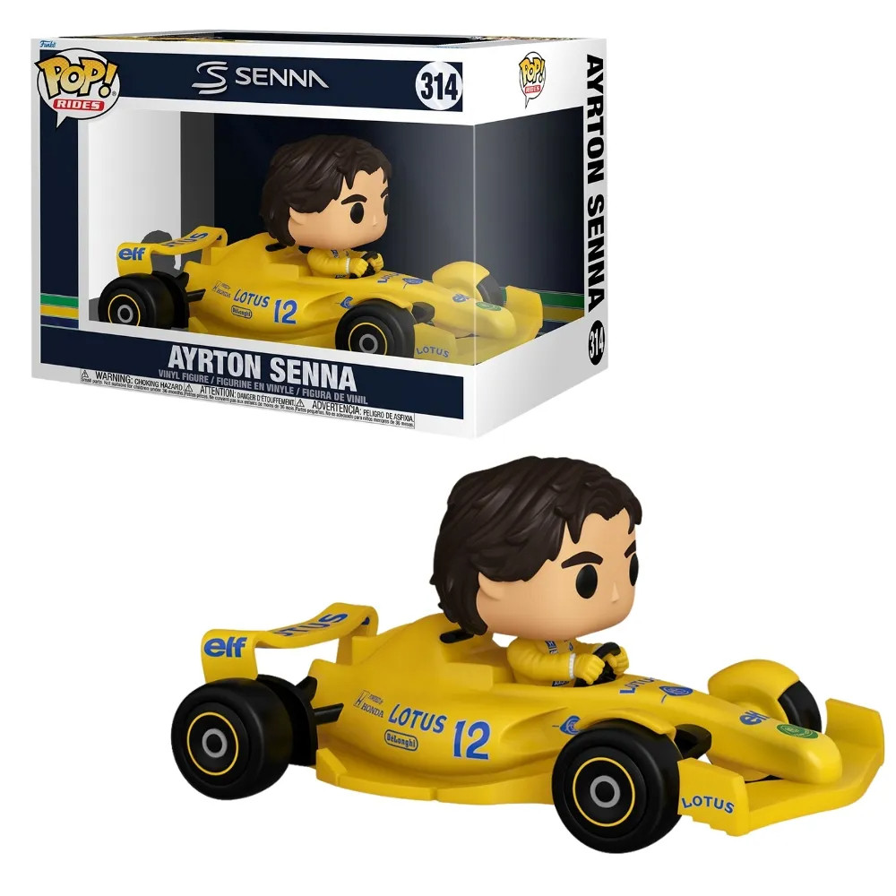 Funko Pop! Rides Racing Senna Ayrton Senna 314 | Shopee Brasil