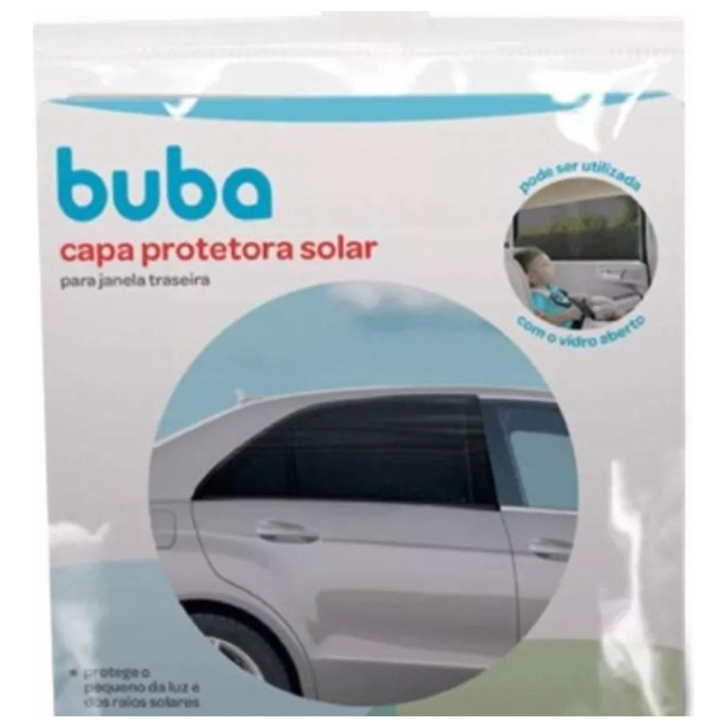 Capa Protetora Solar Cortina Para Janela Traseira Carro Bebê Buba ...