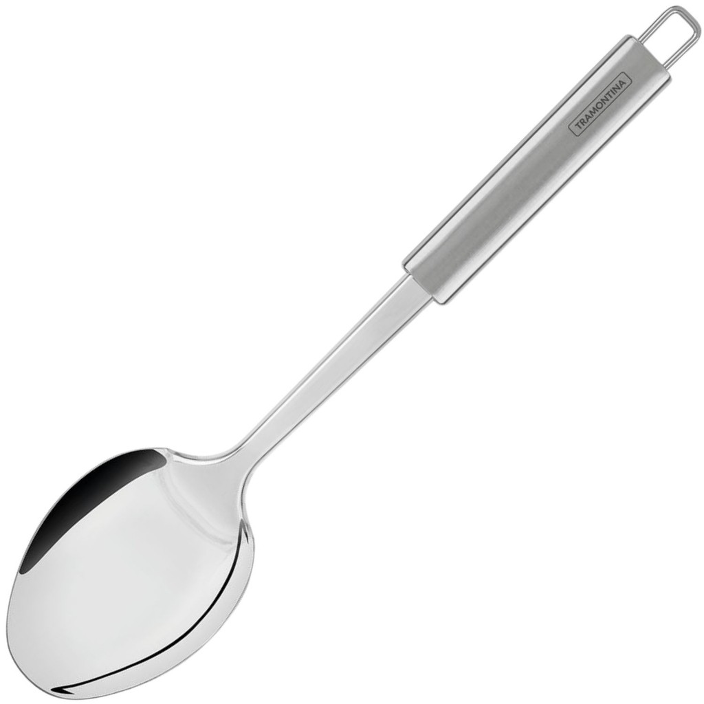 Colher De Arroz Servir Salada Tramontina Marffim Aço Inox rasa buffet ...