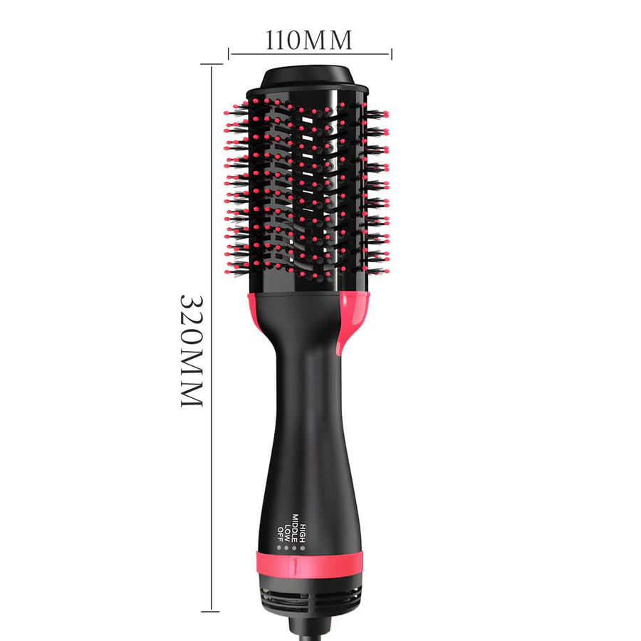 Escova Secadora Alisador Elétrica Quente Cabelo Com 3 Em1 Hair Styler APENAS 110V Jimmystore - Oferta Relâmpago — foto 2