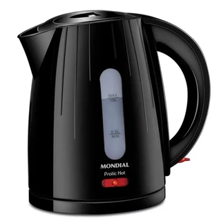 Chaleira Elétrica Mondial Pratic Hot 1L Preto 1350W 127V - CE-07 em Oferta na Shopee