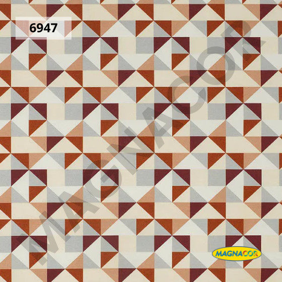 Tecido Acqua Geometrico Ferrugem Karsten - 6947 | Shopee Brasil