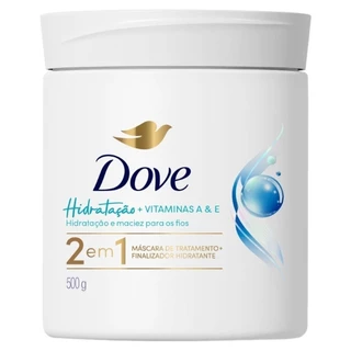 Máscara de Tratamento Dove 2 em 1 Hidratação 500g em Oferta na Shopee