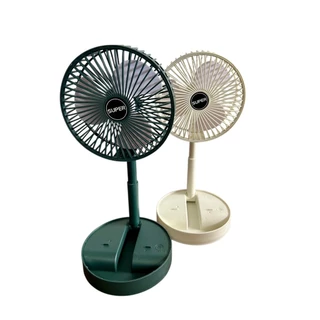 Ventilador Portátil Retrátil 180° Silencioso de Mesa – Uso Exclusivo na Tomada
