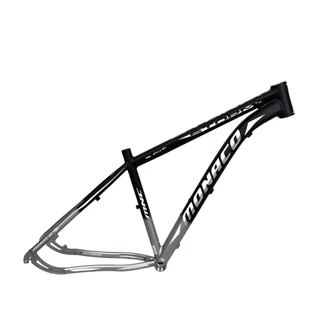 Quadro 29 Monaco Storm Alum. Mtb Preto Prata Fosco