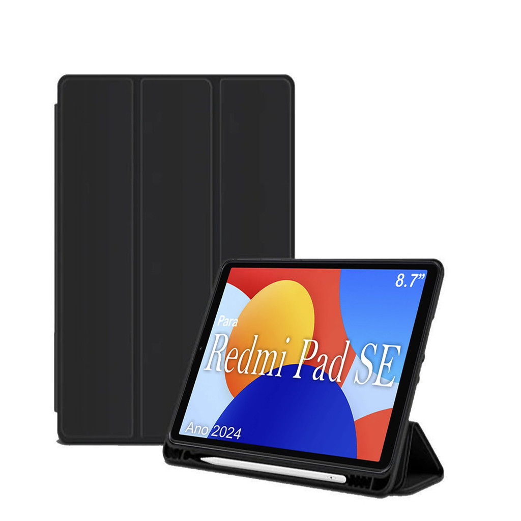 Capa Case Para Tablet Xiaomi Redmi Pad SE 8.7 Ano 2024 Com