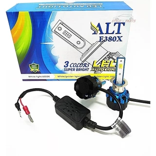 Farol Led H1 H7 H27 H13 H16 HB4 HB3 H13 Luzes 3 Color 70wts 8000 Lumens  E380X Efeito Xenon 12 VOLTS em Oferta na Shopee